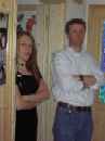 Con and Claudia at Fritsches party in May 2003 Con and Claudia at Fritsches party in May 2003