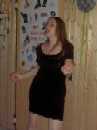 Claudia dancing at Fritsches party. Claudia dancing at Fritsches party.