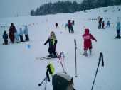 Frankie learning to ski (Winter 2003/2004)